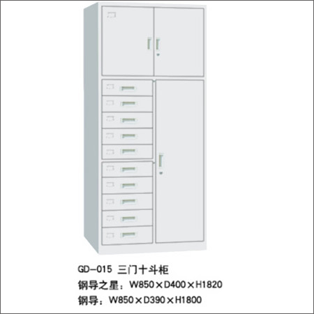 GD-015三门十斗柜