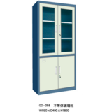 GD-058不等体玻璃柜